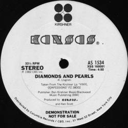 Kansas : Diamonds and Pearls - Right Away